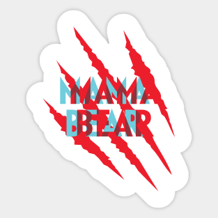 Mothers Day Mama Bear Sticker